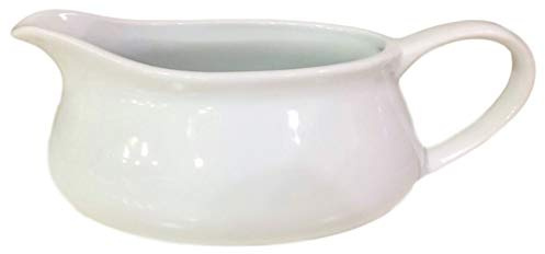 Salsera Simple estilo europeo puro vajilla de cerámica vajilla láctea taza de filete occidental salsa olla creativo hogar mango grande leche grande leche 450 ml Salsera de aderezo para ensaladas