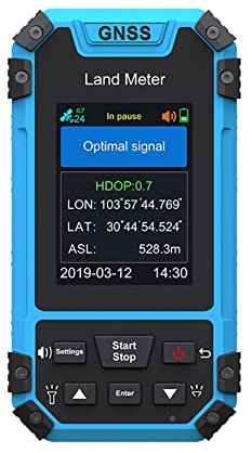 Samnuerly Laser Distance Meter S4 Color Screen GPS Land Meter Surveying Machine Professional GNSS receiver Area Measurement High Accuracy (Color : S3 Version, Size : X) (S3 Version X)