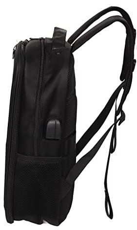 Naroote Sac à Dos Solaire, Sac à Dos Panneau Solaire 14 W 16,9 X 12,1 X 5,5 Pouces, Sac à Dos à énergie Solaire avec Poignée et Port de Chargement USB pour Randonnée en Plein Air,