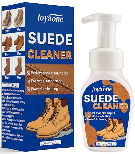 JOYAONE 200ml Detergente per Scarpe con Spazzola per Scarpe (200 ml Detergente per Scarpe)