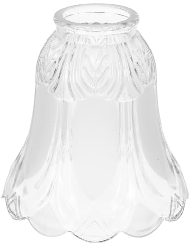 VICASKY abat-jour en verre dépoli Petit abat-jour teinter décoratif ombre décoration intérieure abats-jour lustres nuances de lumière pendante couverture de plafonnier Un verre Transparent