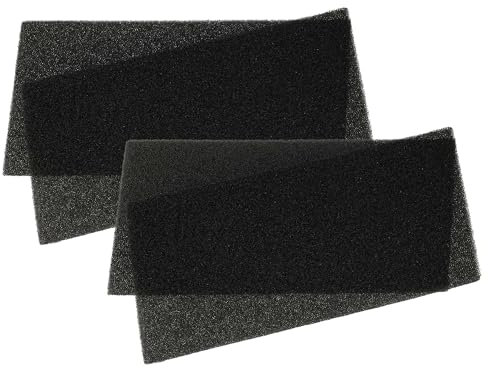 vhbw 4 x Foam Filter 40 PPI Compatible with Whirlpool Pure AC 8420 (857502220020), Pure AC 7521 (857502320020) Tumble Dryer