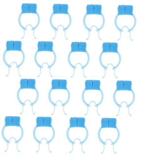 Gatuida 16piezas Clip De Ejercicio De Respiración Nasal Pinzas Para Detener El Sangrado Nasal Útiles Hogar y Entrenamiento De Respiración Pulmonar