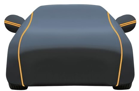 Telo Copriauto da Esterno per Fi𝖺t Ducato 2006-2024 Telo copri auto, Copertura Completa per Auto con Cerniera Porte, Tessuto Oxford Resistente ai Raggi Impermeabile UV e Antipolvere