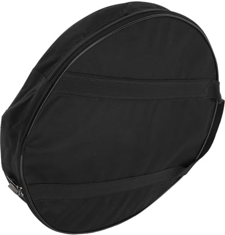 Levemolo Gongtasche aus Oxfordmaterial mit Rostfreiem Reißverschluss 40x40x6.5cm für Musiker und Instrumententransport