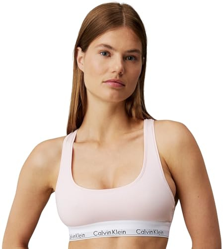 Calvin Klein dam bralette Unlined Bralette 0000f3785e, Rosa (nymfer lår 2 stycken), L