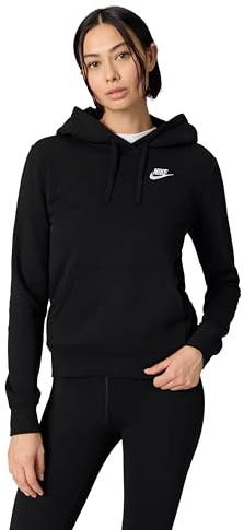 Nike W NSW Club FLC Std Po HDY Maglia a Maniche Lunghe con Cappuccio Donna