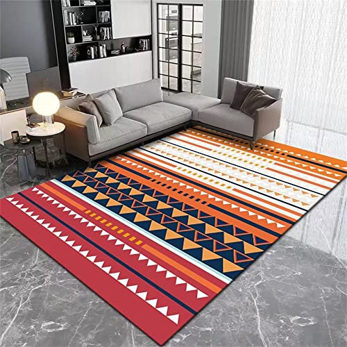 RUGMRZ Teppich Bettvorleger Rutschfester Teppich, Wohnzimmer, Schlafzimmer, Küche mädchen Teppich rot Dekoration Wohnung modern Balkon Teppich Outdoor Teppich bettvorleger Area rugs200x300CM