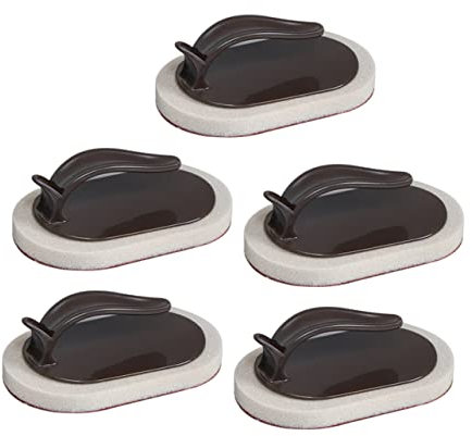 DOITOOL 5pezzi Spugna in Nano Carborundum Per Strofinare Spugna Smeriglio Per Lavaggio Utensili Da Cucina Robusti e Stabili Design Allargato Facile Da Impugnare Rimuove Grasso e Sporco Sen