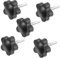 BYALORTEX Cabinet Knobs, 15pcs M8 Hand Screw Knobs Screws for Plastic Thumb Screws Straw Broom Funiture Clamping Screw Hand Thread Knob