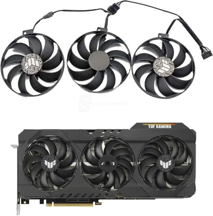 Scheda grafica Ventola per ASUS TUF Gaming RTX 3060/3070/3080, 3070 Ti | TUF 30** Serie