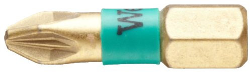Wera Bi-Torsion Insert Bit - Diamond Coated Pozi Tip Pz2 X 25 Mm
