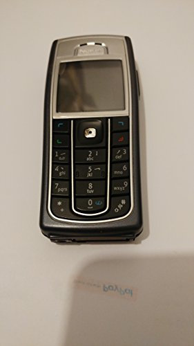 Nokia 6230i - Telefono con fotocamera 1.3 Mega Pixel, video, radio FM, MP3, Bluetooth, senza SIM, colore: Nero e Argento