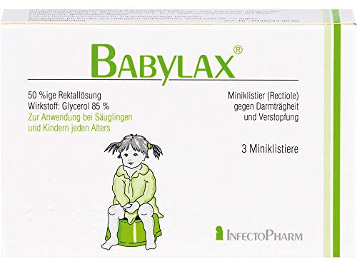 BABYLAX Miniklistier gegen Verstopfung, 3 St. Klistiere