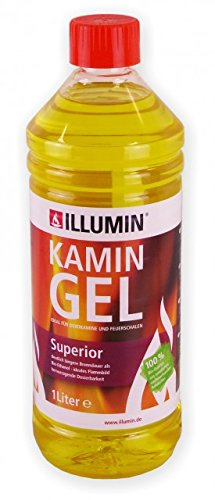 CVH Chemie Kamingel 1 Liter Kaminbrennstoff Kamin Gel Raucharm -kein Ethanol-