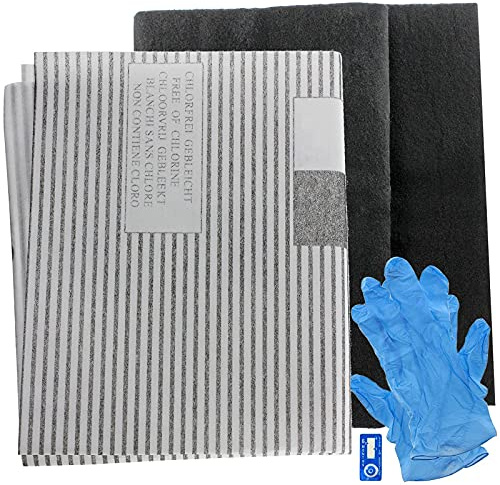SPARES2GO Large Cooker Hood Grease Filters for Neff Vent Extractor Fans (2 x Filter, Cut to Size - 100 cm x 47 cm)