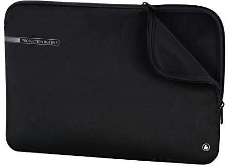 Hama Laptoptasche Neoprene mit Kratzschutz (Notebook Tasche für Damen und Herren, widerstandsfähige Laptophülle mit weichem Innenfutter, 40 cm, 15,6 Zoll) schwarz