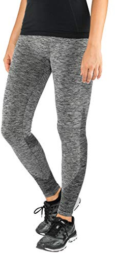 Kidneykaren Damen Yoga Pant-Anthra Melange, XS