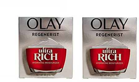 Ultra Rich Hydrating Moisturizer Face Cream WITH FRAGRANCE - 1.7oz (PACK OF 2)
