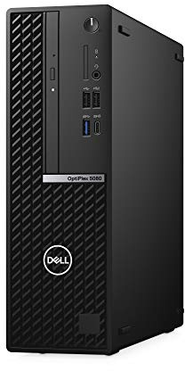 DELL Optiplex 5080 SFF - i5-10500 (6 Cores), 16GB DDR4, 1TB NVMe SSD, UHD Graphics 630, LAN, DVD-Writer, Free Windows 11 Pro Upgrade (Renewed)