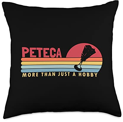 Professional Indiaca Peteca Peteca Players Gifts just a Hobby Indiaca Game Ball Peteca Throw Pillow, 18x18, Multicolor