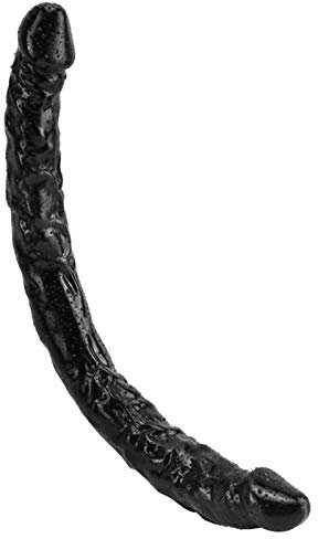 -Júguêtêş Sëxúalêş Ṃaştúṛbadøṛ Cộñsọlãdồrês Døblê Càbëzà Supër Løng Sîmulàtîøn Pén#Îs, Lësbîànà, Døblê Càbëzà Dummy Càmîsëtà Pàntàlønës Flêxîblê para Mujêrës/Negro