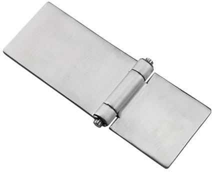 Charnière soudée sans couture en acier inoxydable 304, épaisseur étendue de 8 pouces, for équipements militaires et industriels lourds, 1 pièce