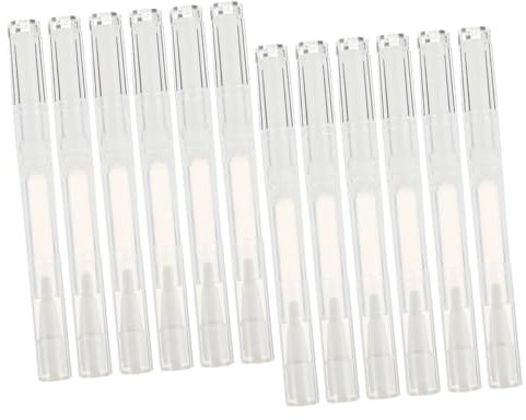 Happyyami Leere Nagelölstifte 3 Ml Nachfüllbar Transparent Mit Pinselapplikator Handlich Für Nagelpflege Und Lipgloss 15 Stück Tragbar Für Unterwegs