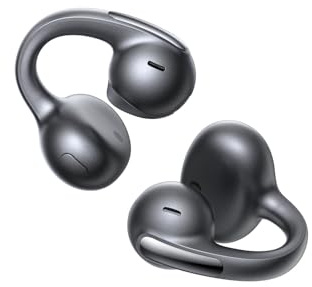 Baseus Bowie MC1 Pro Open Ear Clip-On Headphones, Hi-Res LDAC & HiFi4 Acoustic Sound, 5g Ultra-Lightweight Comfort, SuperBass 2.0, DNN 4-Mic AI Clear Calls, IP67 Waterproof, Bluetooth 6.0
