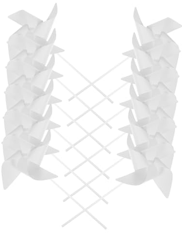 YARNOW 120 Piezas Molinillos para Pintar DIY para Juguetes Educativos de Viento Molinillos Decorativos para Manualidades y Actividades Infantiles