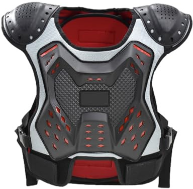 Chaleco de protección ligero y transpirable para niños para actividades cómodas al aire libre con espalda flexible, chaleco reflectante para niños