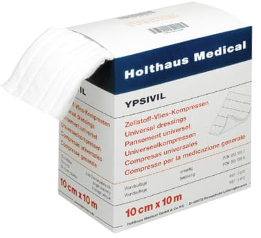 Pulp Non-Woven Compresses Ypsivil 10MX10 CM. Pack of 1