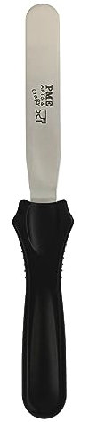PME - Spatola Professionale per Pasticceria in Acciaio Inox, Lama Dritta 15.5 cm