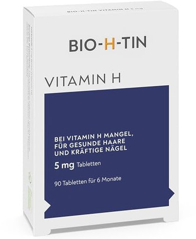 BIO-H-TIN Vitamin H 5 mg Tabletten, 90 St. Tabletten