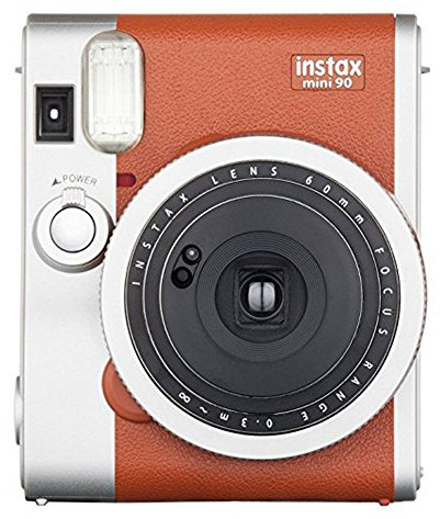 Fujifilm instax Mini 90 Neo Classic Appareil Photo Instantané Marron Clair