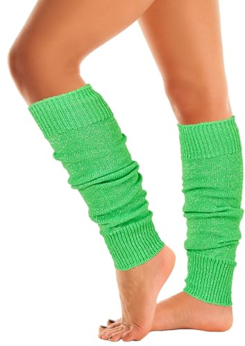 Mysocks Stulpen Damen beinwärmer Frauen Mädchen Winter 80er Stulpen Beinstulpen Beinwärmer Kniestrümpfe Leg Warmers Strümpfe in Einheitsgröße