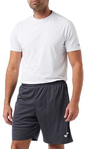 Joma Mens Nobel 100053.150 Team Shorts - Grey/Anthracite, Large, Antracite, L EU