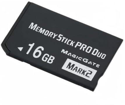 16 Go MS (Mrak2) MemoryStick Pro Duo HX carte mémoire à haute vitesse pour Sony PSP