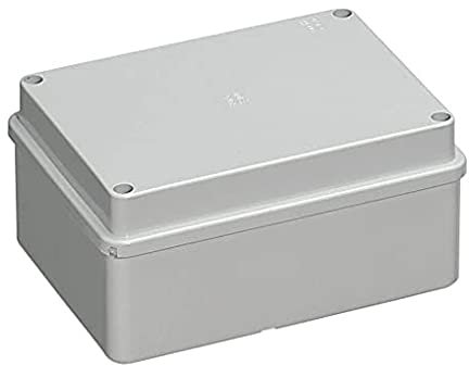 DOJA Industrial | SCATOLA DERIVAZIONE ESTERNA LISCIA | Quadro Elettrico | 220x170x105 | Scatola Elettrica da Esterno Impermeabile | Scatola Stagna Derivazione per Cavi Elettrici | Cassetta Derivazione