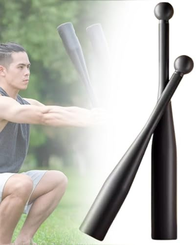 ZXSYYDS Indische Clubs Für Training, Rotationstraining Und Ganzkörpermobilität, Heimfitnessgeräte Für Schulterdehnungsrehabilitation, Rotationstraining Und Ganzkörpermobilität,6kg