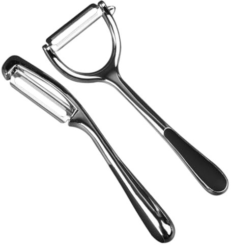PHENOFICE 2stücke Küchenreibe Aus Zinklegierung Kartoffelreibe Kartoffelschäler Gemüseschäler Obstschäler Küchengerät Für Zuhause Y-form Form