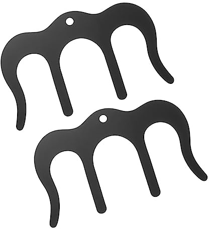 ULDIGI 2 Stück Notenclip aus Metall Glatte Oberfläche Seitenhalter für Musikbücher Hält Notenblätter Offen für Klavier und Gitarre