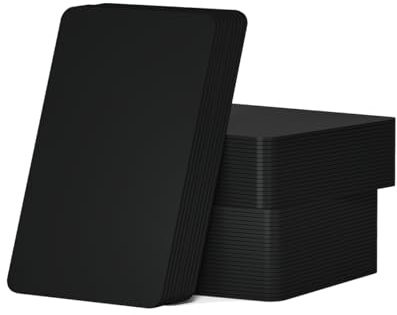 50 Stück NFC-Karten NTAG215 NFC Tags Programmierbare NFC Karte Schwarz NFC Visitenkarte NFC 215 Karten Blanko NFC Karten Wiederbeschreibbare NFC Tags iPhone Kompatibel mit NFC-fähigen Handys & Geräten