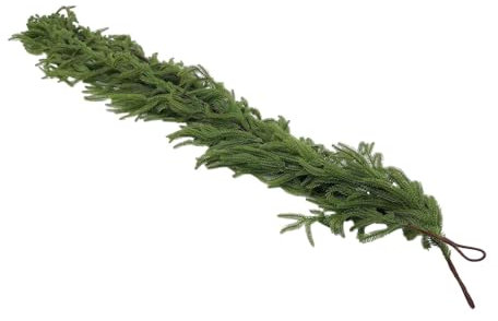 MagiDeal Weihnachtsgirlande, künstliches Grün, Girlande, grün, dekorative Weihnachtsdekoration für, Fenster, Zuhause, Party, Outdoor, Indoor, 150 cm