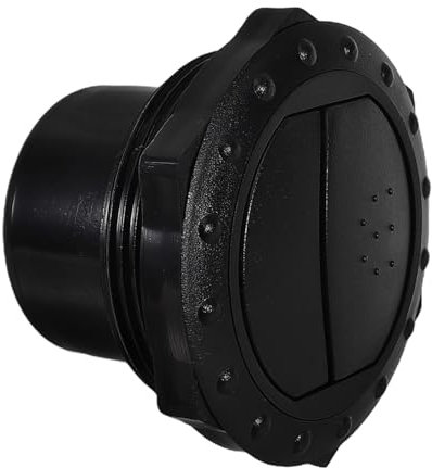 Gatuida Verstellbarer Dachventilator Für Wohnmobile Universeller Luftauslass Mit Runder Form Kunststoff Elegantem Schwarz Für Angenehme Luftzirkulation