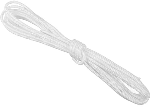 Hemobllo Ficelle Multifonction en Nylon Déporté de 3,45 M, Corde de Parapluie pour Remplacement et Accessoires de Parasol Extérieur Jardin