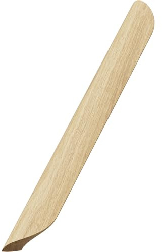 Griff Archive LA 320mm, Holzgriff robuster Möbelgriff Breite 400mm, Eiche lackiert