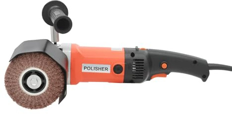 HarBin-Star - Máquina de satinado, lijadora de cepillos de 1400 W, 600-3600 RPM, multilijadora para pulir, lijar y estructurar