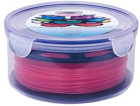o ThoDiProducts o Filament Dose, luftdicht, stapelbar. Runde Trockenbox in Premiumqualität für die Lagerung üblicher Filamentrollen bis 1kg für 3D-Drucker (2 Stück)