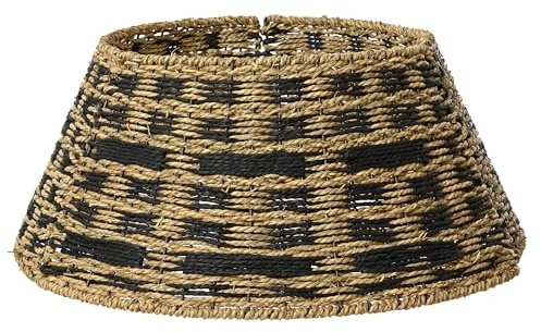 Kaemingk Weihnachtsbaumrock aus Seegras 57x25cm - für Bäume bis 180cm - Abdeckung Weihnachtsbaumständer - Christbaumständer Hülle - Tannenbaum Korb - Weihnachtsbaumkragen